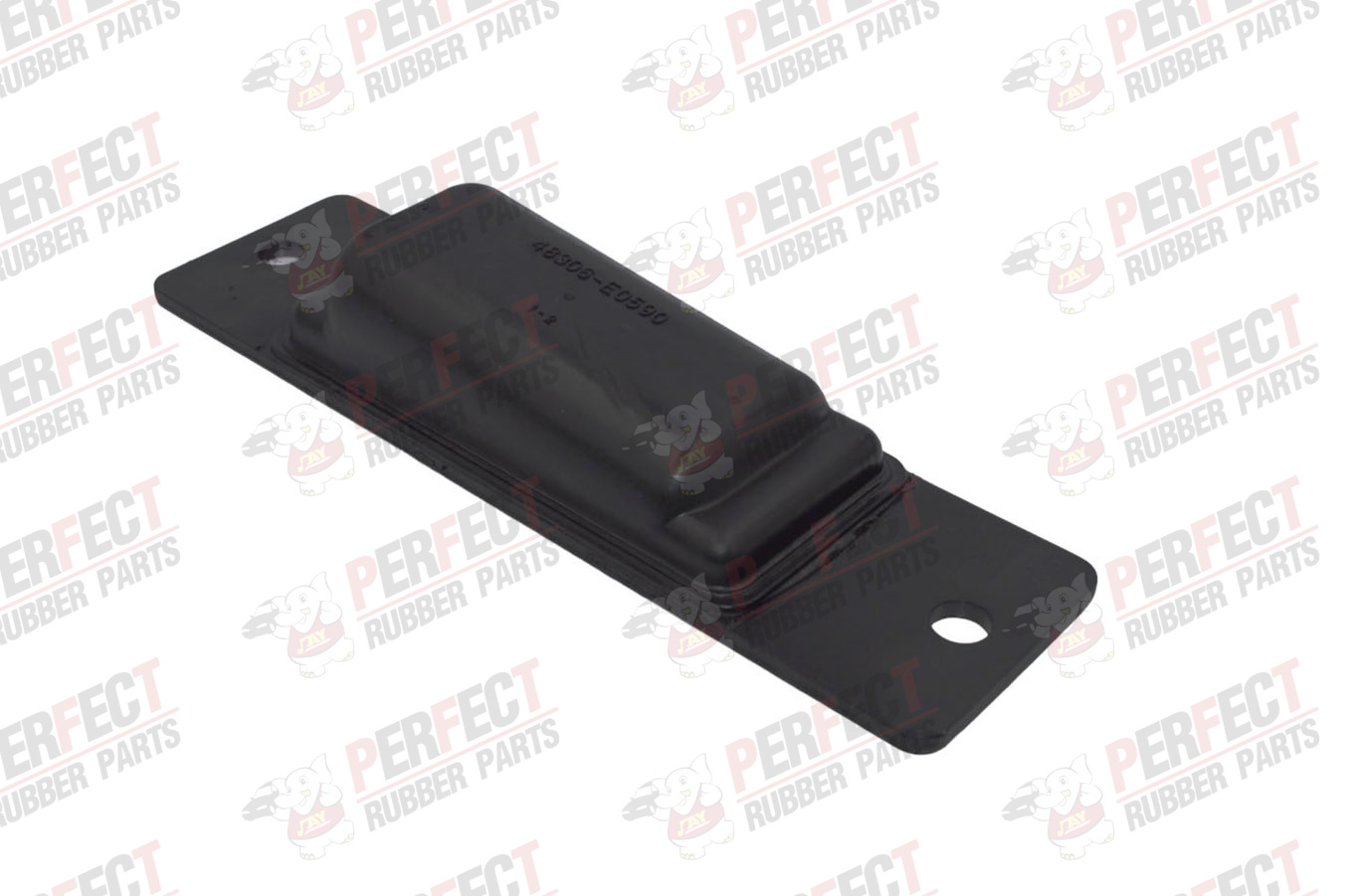 48306-E0590 SPRING BUMPER, REAR